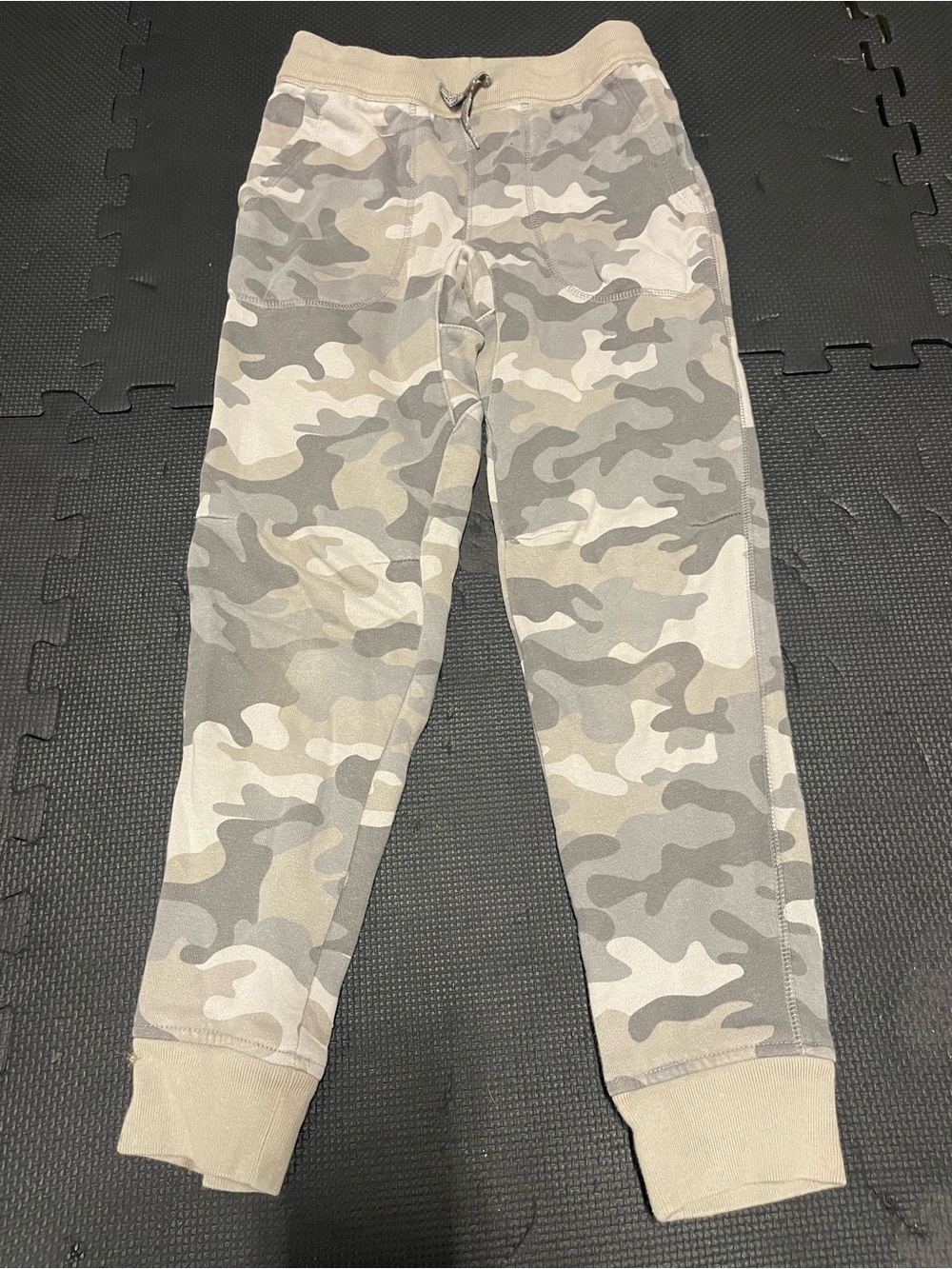 GAP Kids light camo print joggers